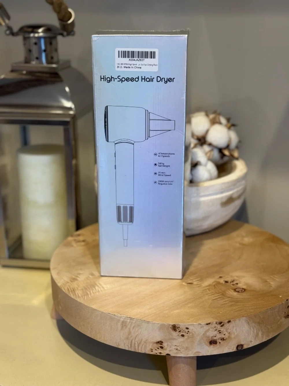 Professional 140000 RPM High-Speed Low Noise Blowdryer - Black - Picture 2 of 5